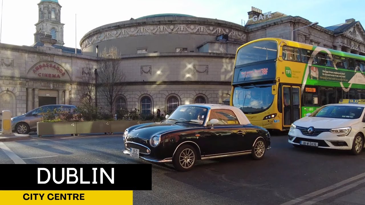 Dublin Ireland Walking Tour 4k February 2023 YouTube