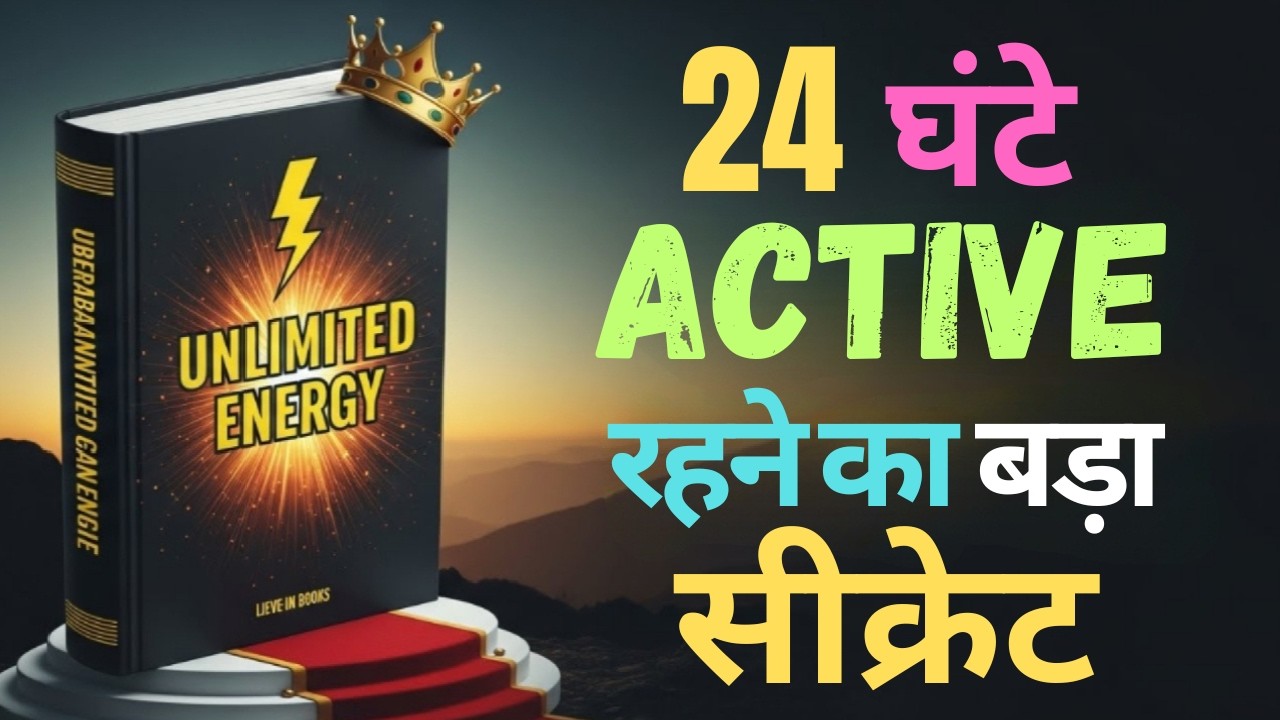 जो लोग कभी थकते नहीं… उनका Secret क्या है? 😮 | Unlimited Energy Audiobook Hindi