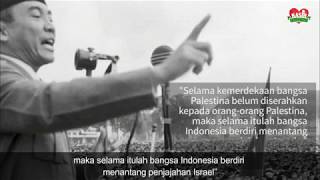 Soerkarno: Palestina Harus Merdeka!