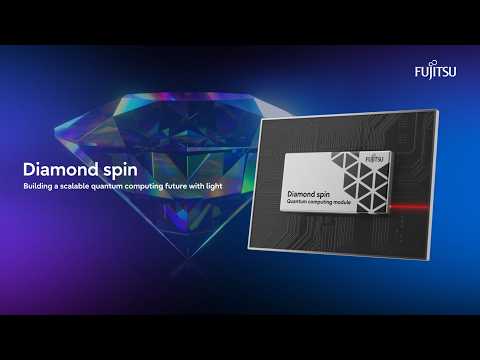 Diamond spin: Building a scalable quantum computing future with light