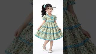 stylish baby girl design ideas#2026 baby girls design  viral short video#cotton baby kurti design