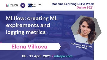 MLflow: creating experiments and logging metrics, Elena Vilkova