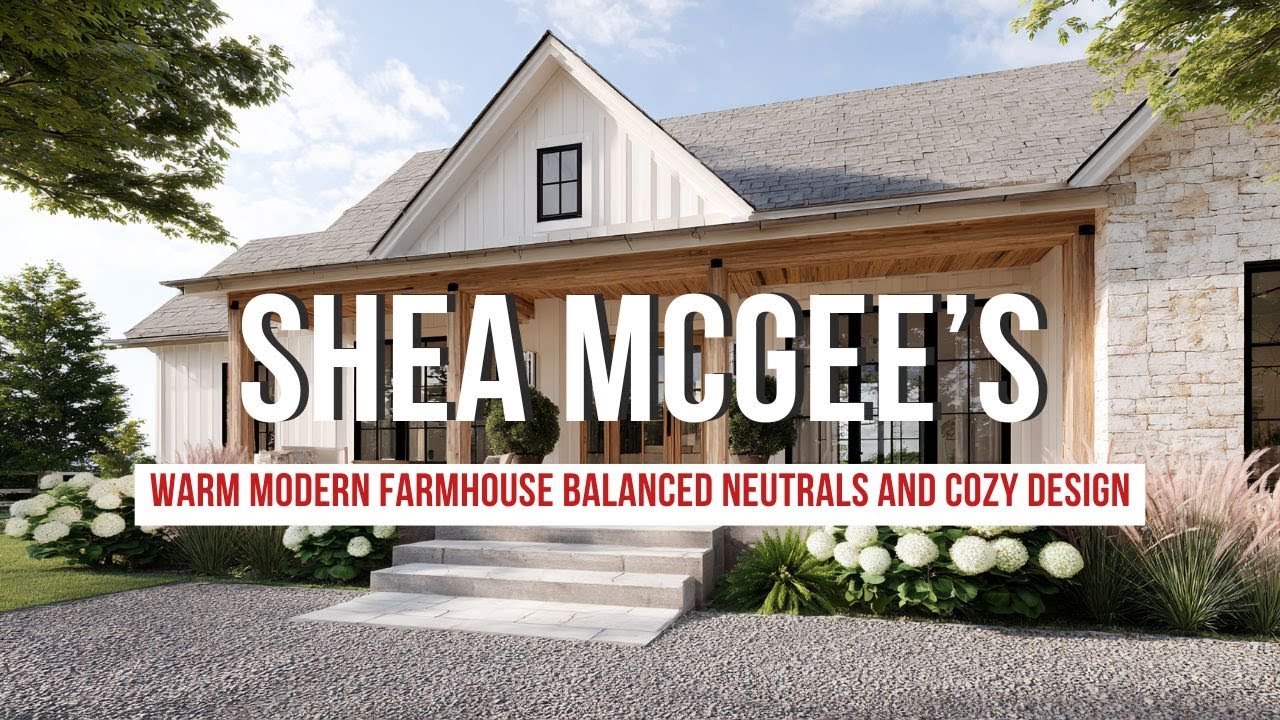 Warm Modern Farmhouse Inspired by Shea McGee’s Balanced Neutrals and Cozy Design