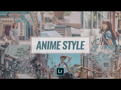 Edit ANIME STYLE tone | Free Preset DNG | Lightroom Mobile Tutorial