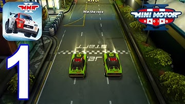 Mini Motor Racing 2 - Gameplay Walkthrough Part 1 - Tutorial (iOS,Android)