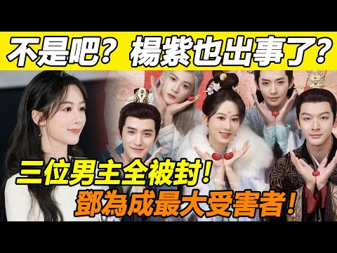 楊紫新劇徹底失控！海報下架，直播叫停，所有宣傳全部被撤！全劇組跟著遭殃！檀健次、張晚意飛升失敗，鄧為成最大受害者！她到底動了誰的蛋糕？#楊紫#檀健次#鄧為#張晚意#長相思