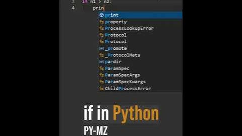 if in Python | Python tutorial for beginners
