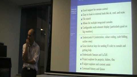 Reproducible Research and Workflow with R