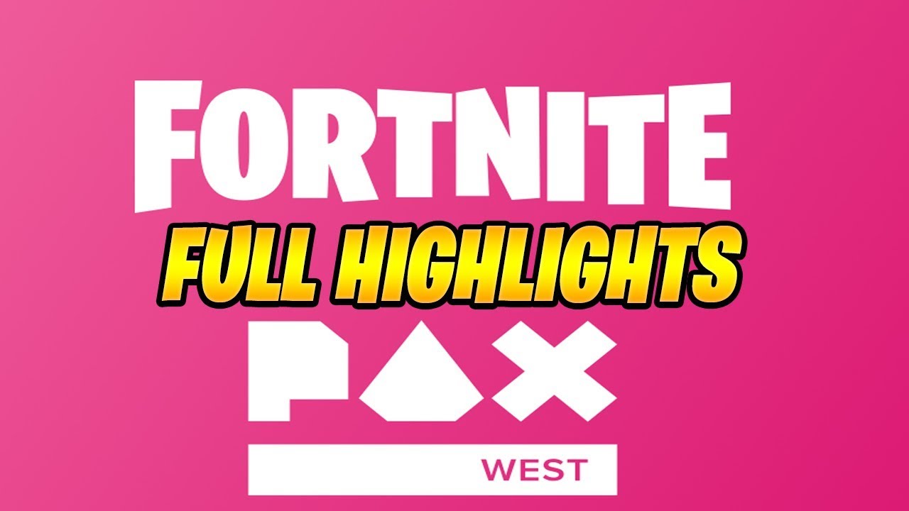 [WEEK 8] Fortnite at Pax Summer Skirmish Day 1 FULL HIGHLIGHTS