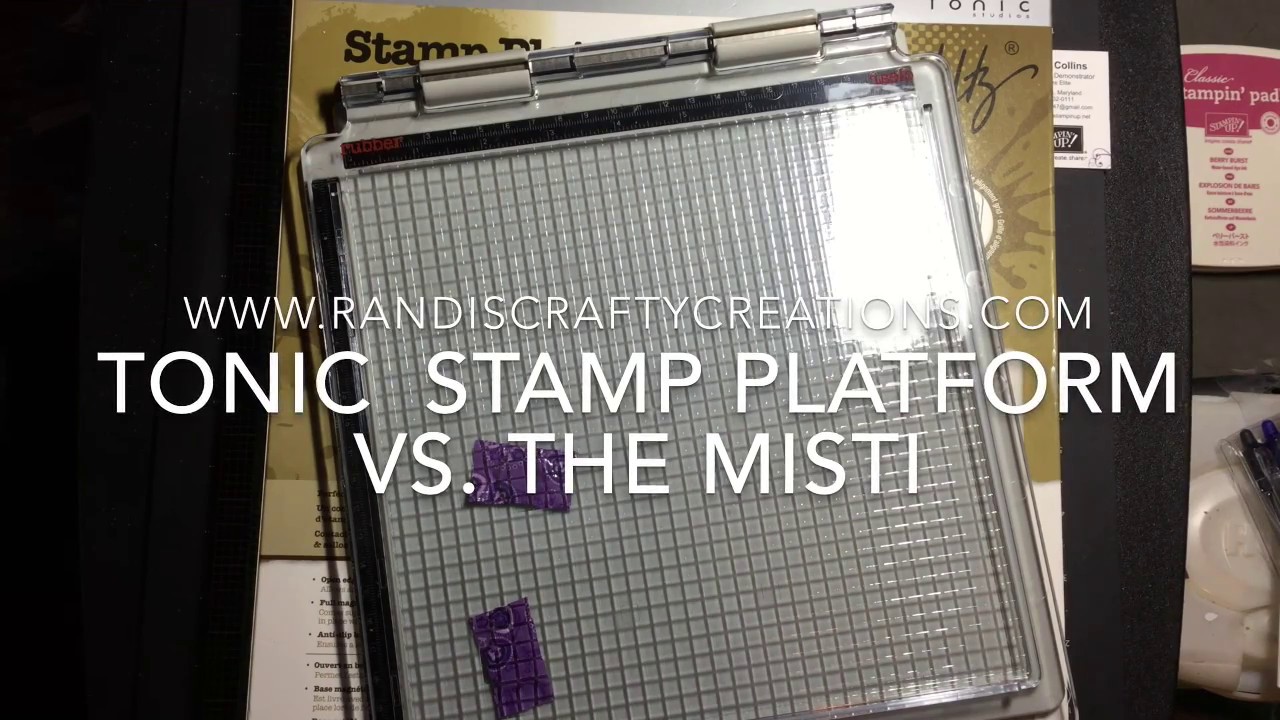 Stamp Platform Review: MISTI vs Tim Holtz vs Stamparatus 