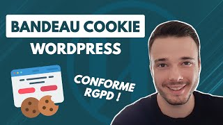 Comment ajouter un Bandeau des Cookies RGPD sur Wordpress ? | Cookie Notice