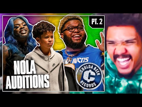 BlackNate Reacts To Coulda Been Records NOLA Auditions P2