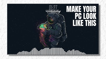 Astronaut Theme for Windows 11, 10, 8, 7 | Make your OLD Windows Look Cool