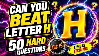 Letter H Quiz - 50 Difficult Questions For Smart People screenshot 3