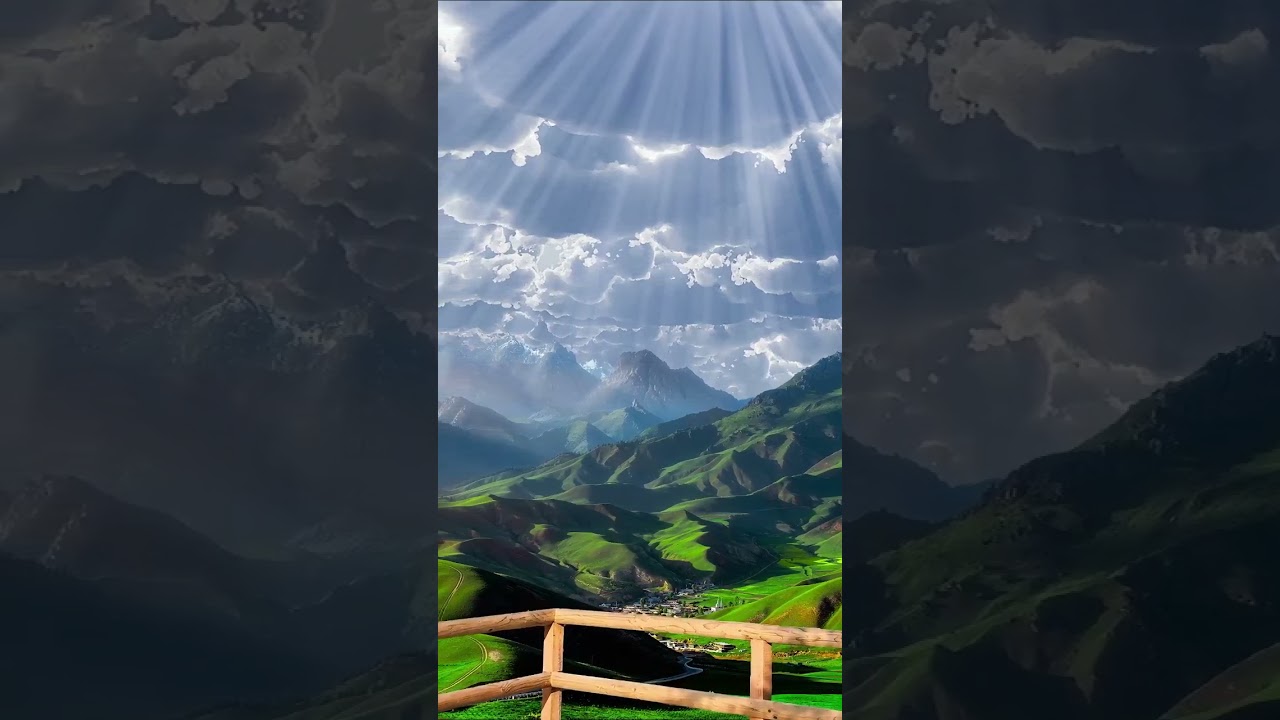 🛑 Beautiful || Nature || Cute moment || Best video || Lovely || Waterfall || Relax Studio ❤🖤🤍💙(1)