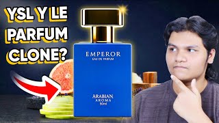 Arabian Aroma Emperor Perfume Review | Best YSL Y Le Parfum Clone In ₹350? 😳