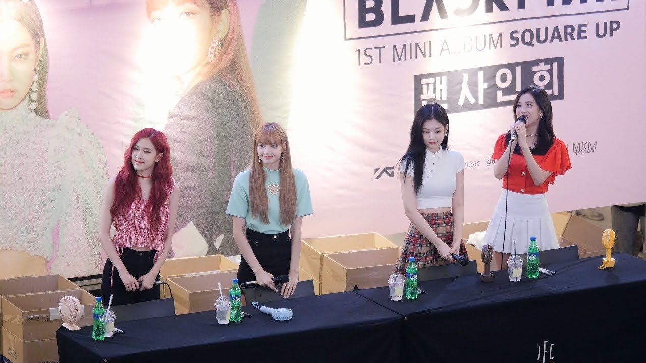 180708 블랙핑크 (BLACKPINK) 팬사인회 입장 및 멘트 [4K] 직캠 Fancam (여의도 팬사인회) by Mera