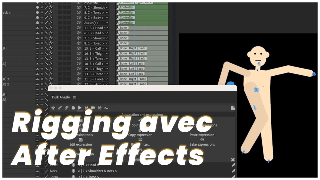 After Effects : 3 Méthodes de Rigging Simples et Efficaces ! - YouTube