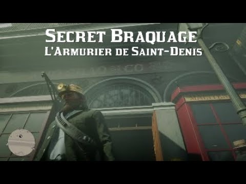 Red Dead Redemption 2 Secret Braquage De L Armurier De Saint Denis Youtube