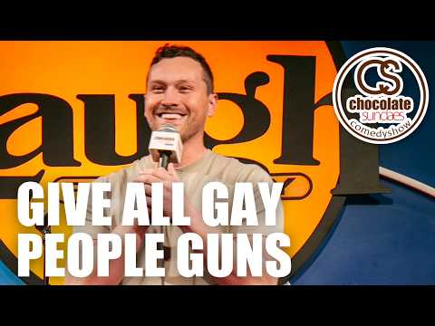 Gay People Should Control Guns - Comedian Rocky Dale Davis - Chocolate Sundaes Standup Comedy