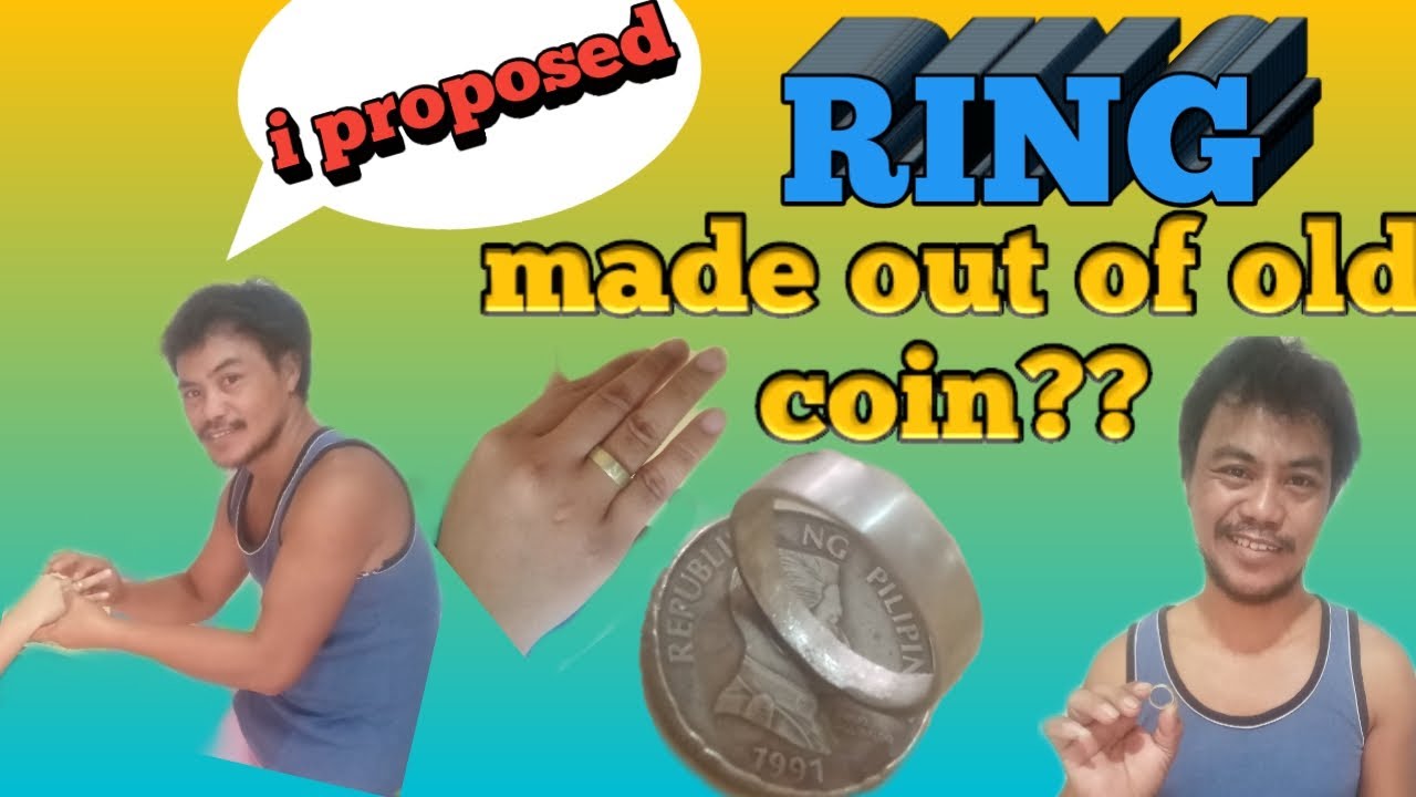 How to make a ring from old coin / DIY / Comporme show