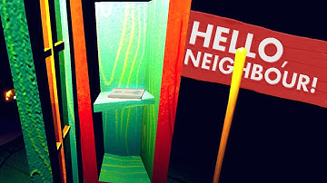FIND THE KEYCARD, BLUE KEY & MAGNET GUN | Hello Neighbor Update (Hello Neighbour Alpha 3 Gameplay)