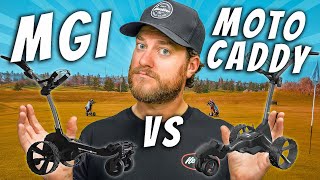 MGI Zip Navigator vs Motocaddy M7 // Best Electric Remote Golf Trolley Under $2000