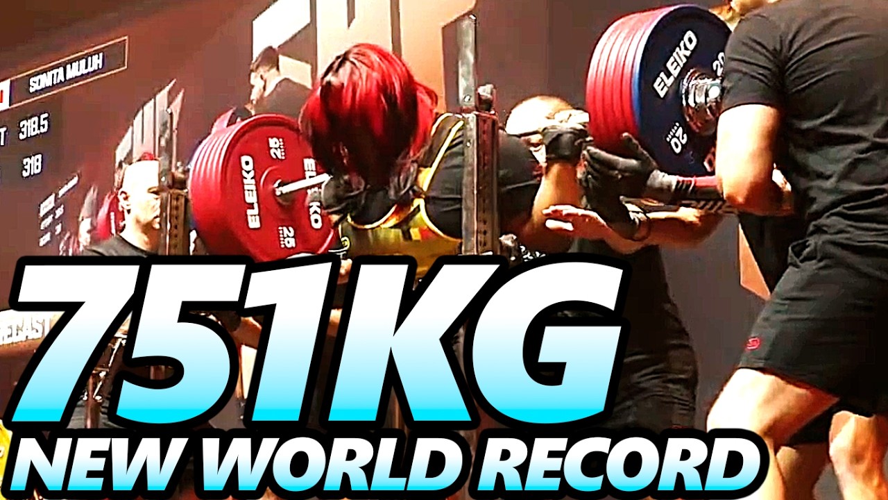 Sonita Muluh: The HEAVIEST Squat and Total Ever Done by a Woman