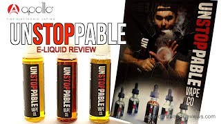 Unstoppable E-Liquid Review