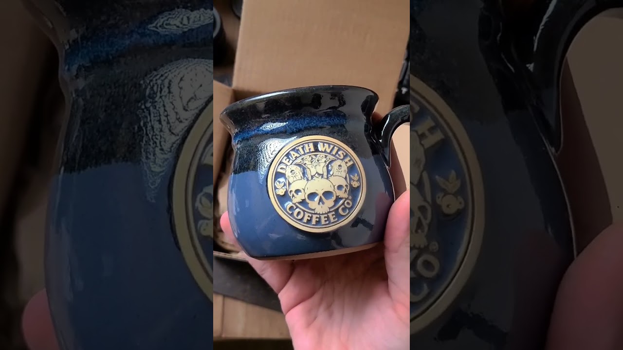 Blue and Buried mug from Deathwish Coffee! 