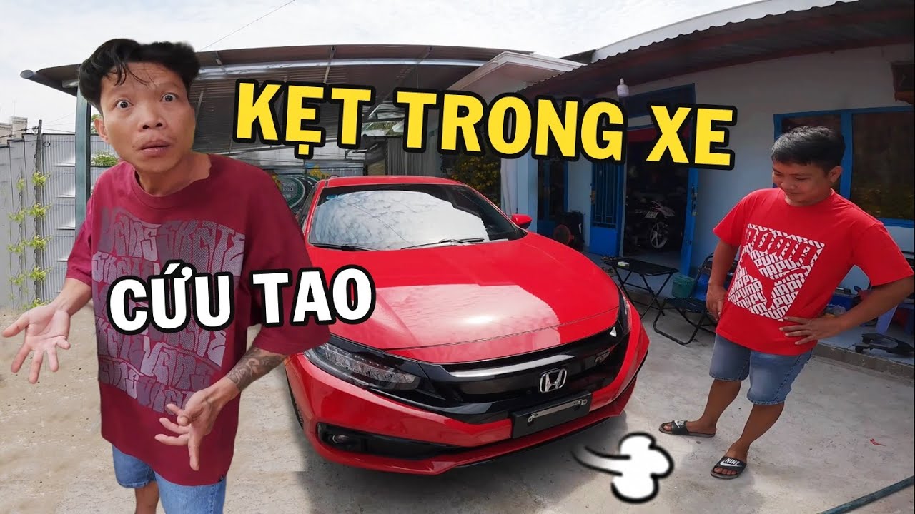 Anh Nhí Betta mắc kẹt trong xe Ô TÔ bị CameraMan hành ra bã