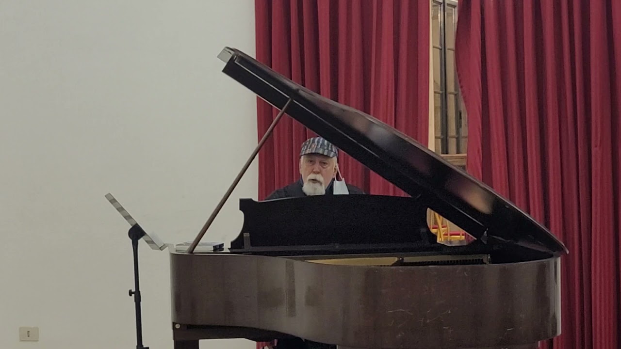 Vittorio Nocenzi live alla Società Dante Alighieri (6/12/2021)