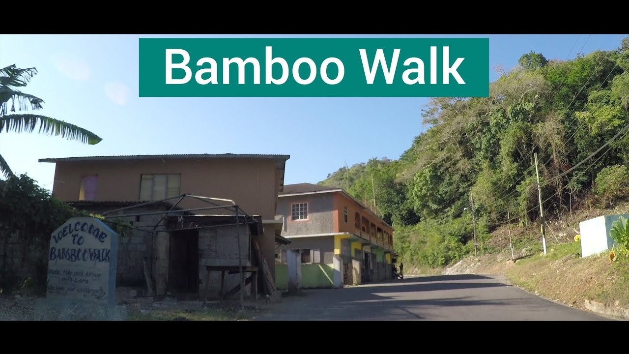 Bamboo Walk, Retreat, St Mary, Jamaica YouTube