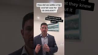 How did we settle a trip and fall case for $1,000,000? Net Worth