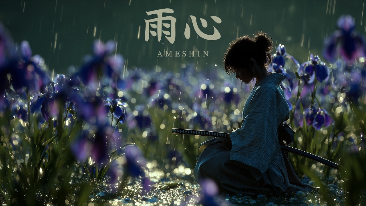 AMESHIN（雨心）— Japanese Zen Music in Quiet Rain Stillness