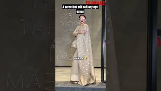 Rekha Ji Saree Decode #india #indianfashion #onlineshopping #lifestyle #fashion