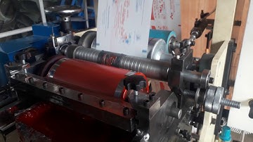 Máy in khăn lạnh 2 màu flexo, ống đồng. Cty CDT Quang Minh Đạt (DAMECO)_ 0903843727.