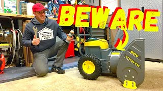 ARE BATTERY POWERED SNOWBLOWERS MAINTENANCE-FREE? screenshot 1
