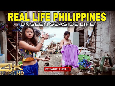 Unseen Seaside Life in Rosario Cavite Philippines [4K] 🇵🇭