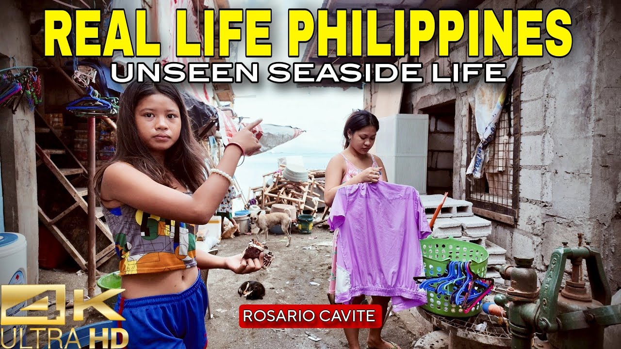 Unseen Seaside Life in Rosario Cavite Philippines [4K] 🇵🇭