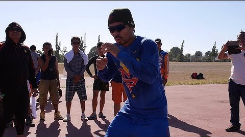 Manny Full Speed Woo Woo or Full Speed Shadow Boxing