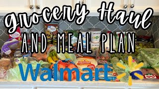 Realistic Walmart Grocery Haul for My Family of 4 | Meal Plan | Molly Purcell | Molly Makes it Easy