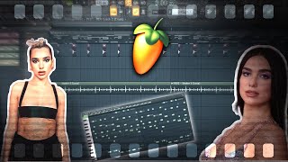 Making A Mainstream Pop Beat For Dua Lipa x Doja Cat In Fl Studio 20