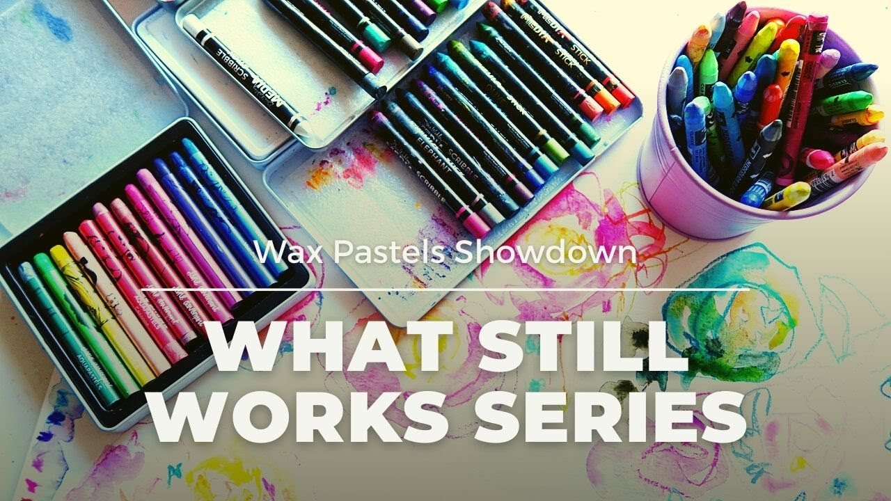 New Series! Use it or Lose it- Wax Pastels Comparison