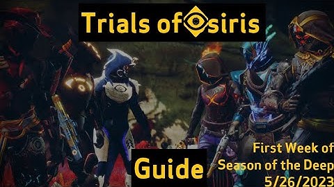 Trials of Osiris: Noobs guide on Endless Vale