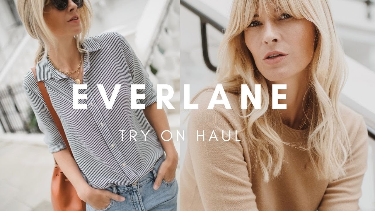 EVERLANE TRY ON HAUL | 15 elegant and everyday outfit ideas