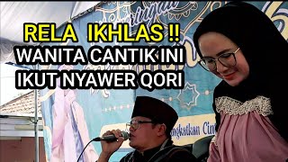 jamaah rela ikhlas nyawer qori mumin ainul mubarok haflah tilawah di banten