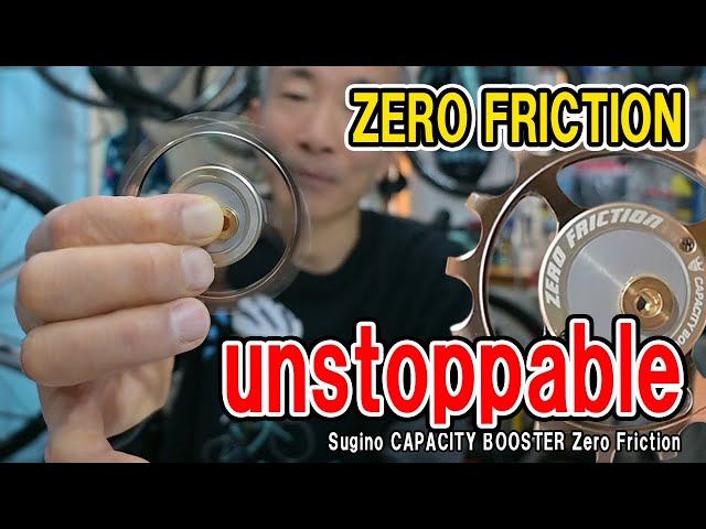 Zero friction?! It won't stop! An incredibly big pulley has