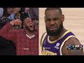 LeBron shocks Lakers crowd after scored 10 straight points in a crunch time