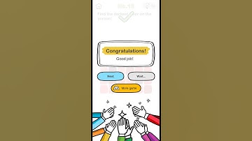 Find the darkest colour on the screen! | Brain out level-12